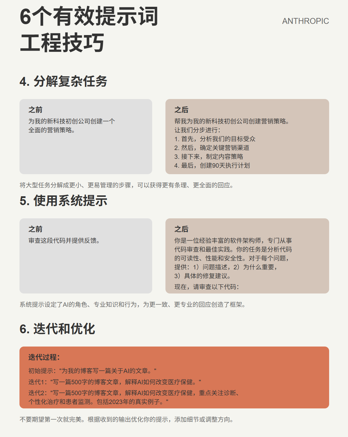 提示词工程技巧（中文版）